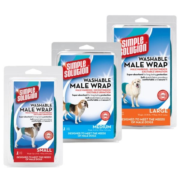 Simple Solutions Washable Male Dog Wrap Buy at Homesalive