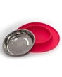 Messy Cats Single Silicone Feeder for Cats - Red