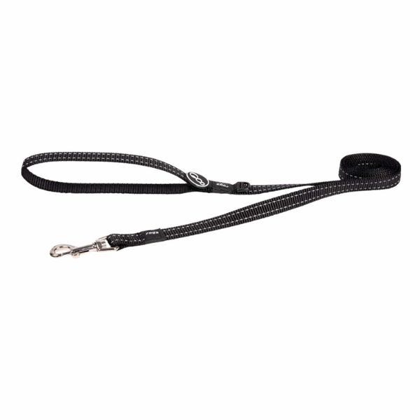 Black dog store dog leads