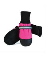 Muttluks Fleece-Lined Dog Boots - Pink