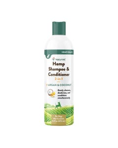 NaturVet Hemp Shampoo &amp; Conditioner 2-in-1