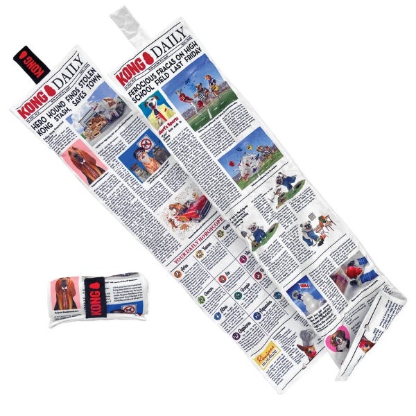 Buy Kong Daily Newspaper Dog Toy in Canada Homes Alive Pets