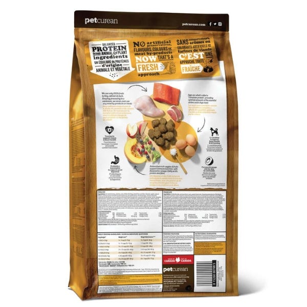 Difference between grain top free dog food