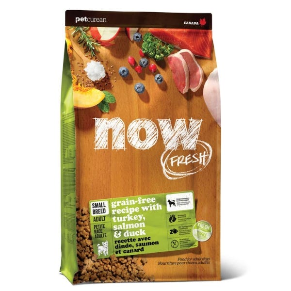 NOW Fresh Grain Free Recipe for Small Breed Adult Dogs Turkey Salmon Duck Buy at Homesalive