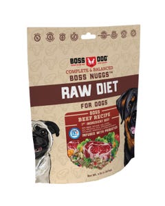 Boss Dog Complete &amp; Balanced Raw Boss Nuggs for Dogs - Beef