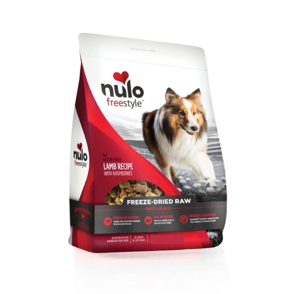 Nulo Freestyle Freeze Dried Raw Lamb with Raspberries Dog Food