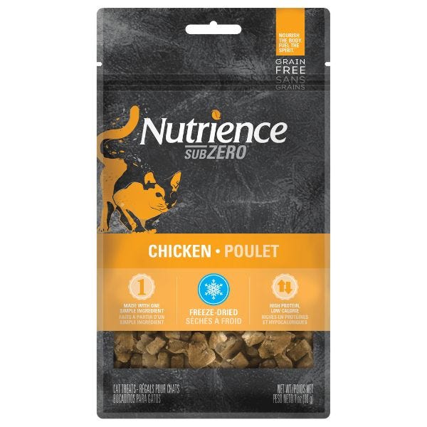 Nutrience Subzero Freeze Dried Chicken Cat Treats Buy at
