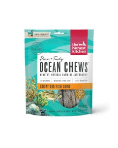 The Honest Kitchen Ocean Chews - Crispy Cod Fish Skins