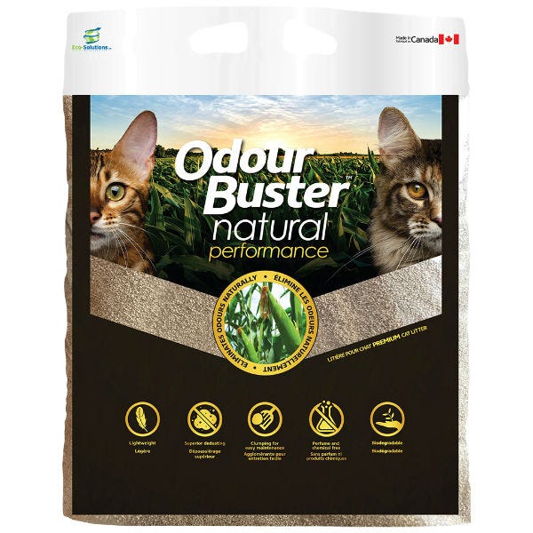 Odour Buster Natural Performance Cat Litter Homesalive