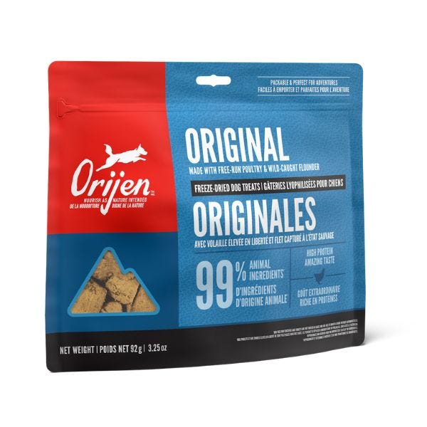 Orijen original dog treats sales