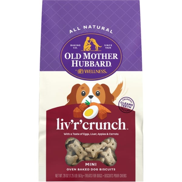 Old Mother Hubbard Original Dog Biscuits Liv R Crunch Mini Buy at Homesalive
