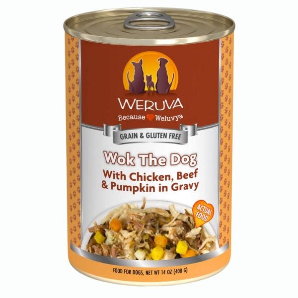 Weruva Wok the Dog Canned Dog Food Buy at Homesalive