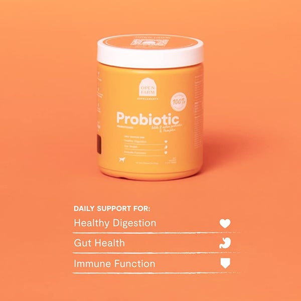 Open Farm Probiotic Supplement Chews for Dogs