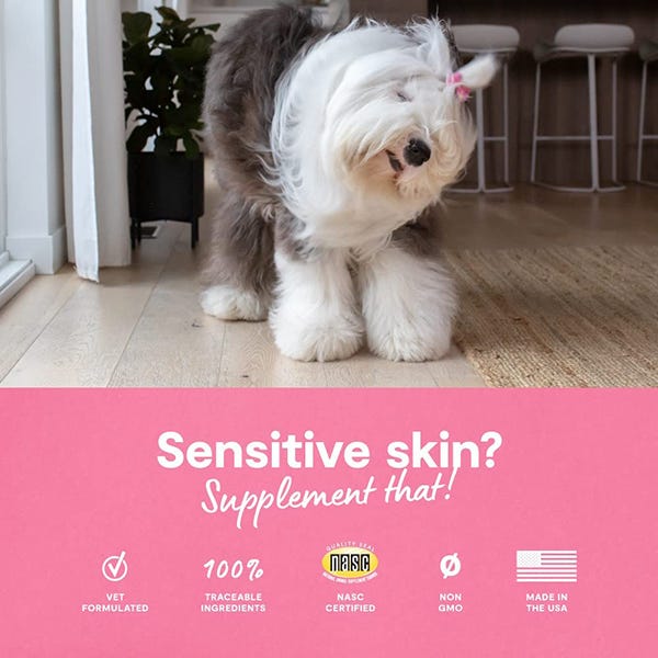 Open Farm Skin & Coat Supplement Chew for Dogs