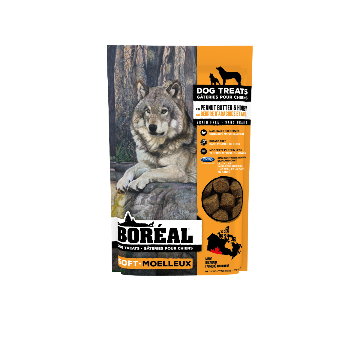 Dog treats outlet with zinc