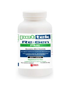 Pet-Tek Re-Gen Plus Active Formula Joint Care Supplement for Pets - Tablets