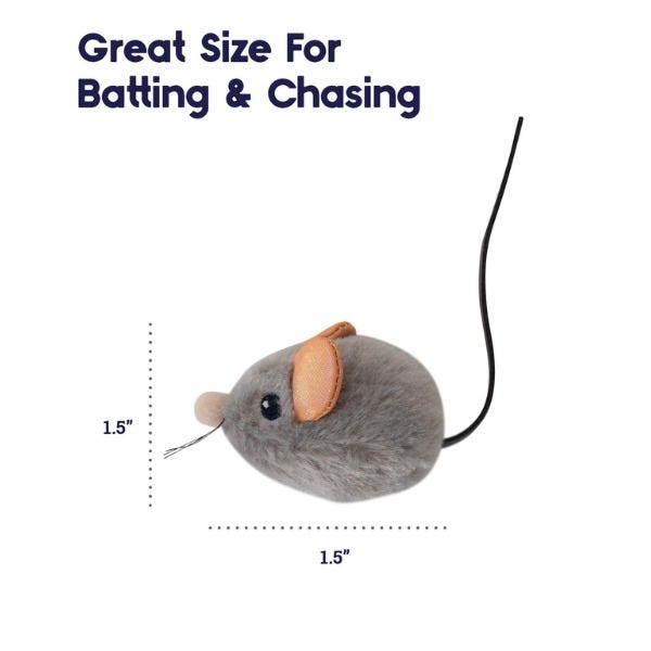 PETSTAGES Squeak Squeak Mouse Cat Toy
