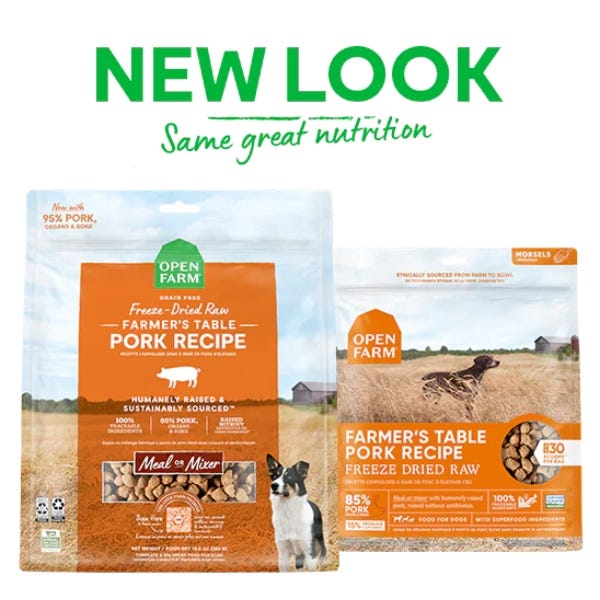 Farmers table outlet dog food