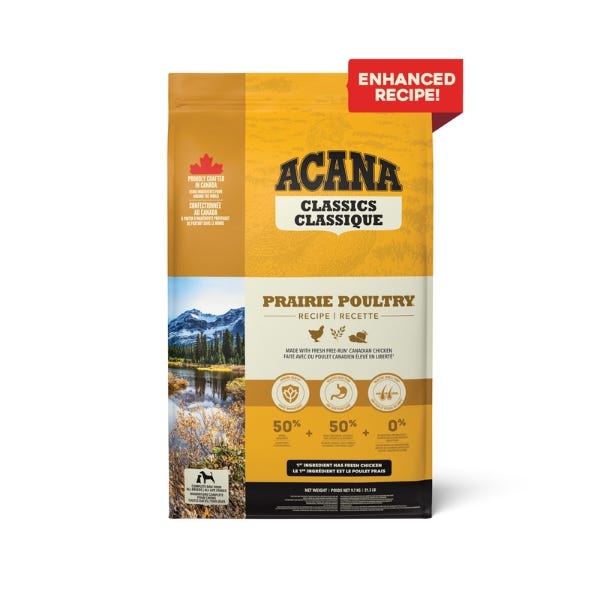 Buy Acana Classics Prairie Poultry Dog Food in Canada Homesalive