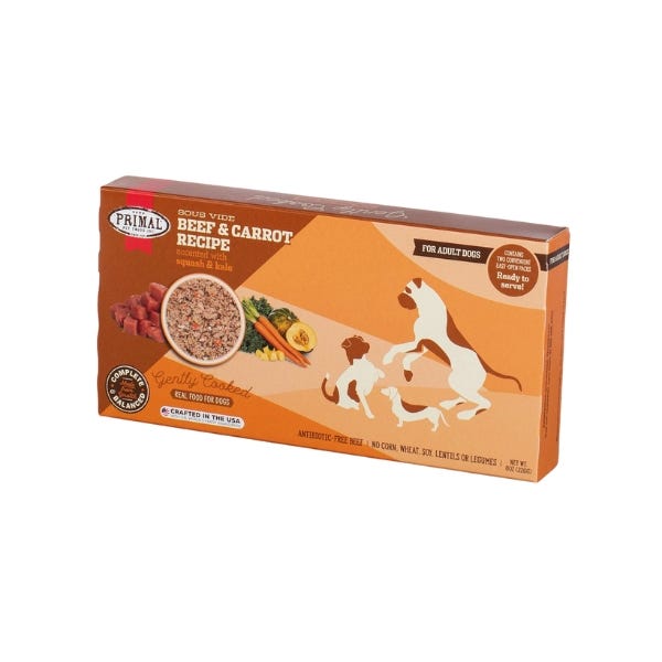 Primal Raw Frozen Gently Cooked for Dogs Beef Buy at Homesalive