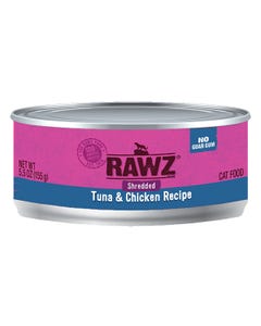 RAWZ Shredded Tuna &amp; Chicken Recipe for Cats