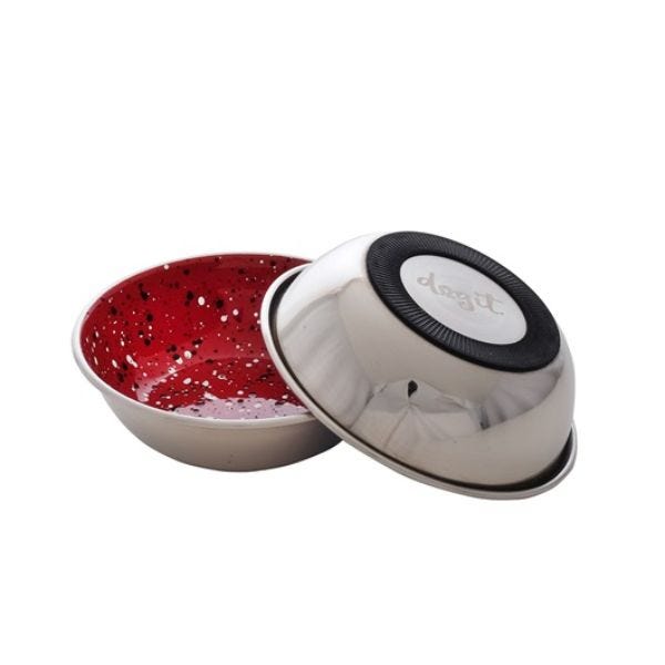 Dog dish hot sale with lid