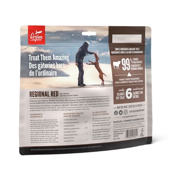 Orijen wild hotsell boar dog treats