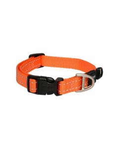Rogz Reflective Dog Collars - Orange