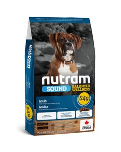 Nutram Sound Balanced Wellness S49 Adult Dog Food - Salmon Meal, Trout, &amp; Barley Recipe 