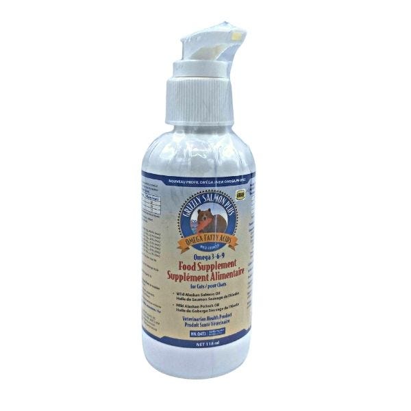 Grizzly Salmon Oil Cat Food Supplement Buy at Homesalive