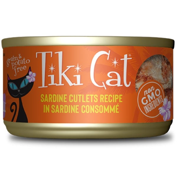 Tiki Cat Wet Cat Food Tahitian Grill Sardine Cutlets Buy at