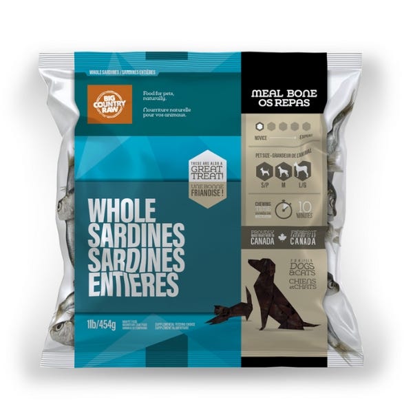Frozen sardines for best sale dogs