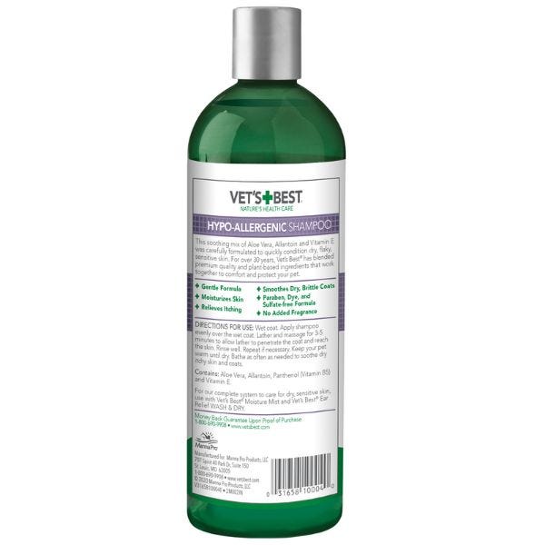 Dog shampoo for dry flaky skin top