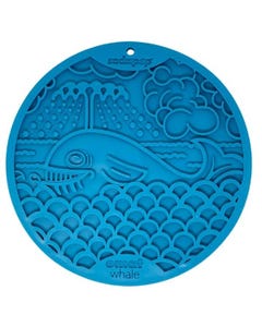 Sodapup Whale Design Emat Enrichment Licking Mat with Suction Cups