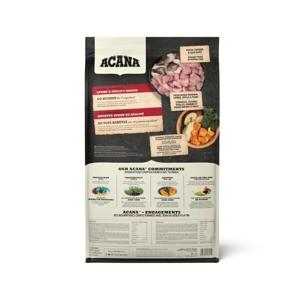 Acana Sport Agility Dog Food Buy at Homesalive