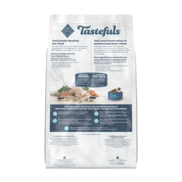 BLUE Tastefuls Sensitive Stomach Cat Food