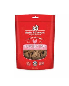 Stella &amp; Chewy&#039;s Freeze-Dried Raw Chicken Heart Dog Treats
