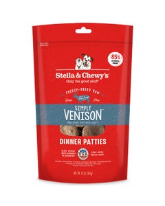 Stella &amp; Chewy&#039;s Simply Venison Freeze-Dried Dinner Patties