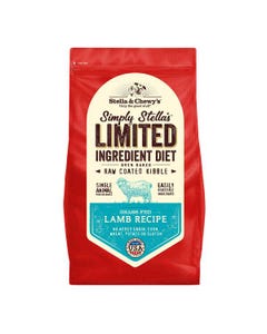 Stella &amp; Chewy&#039;s Limited Ingredient Raw Coated Dog Kibble - Grass-Fed Lamb