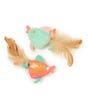 Smartykat Silly Swimmers Plush Catnip 2Pk Toy for Cats
