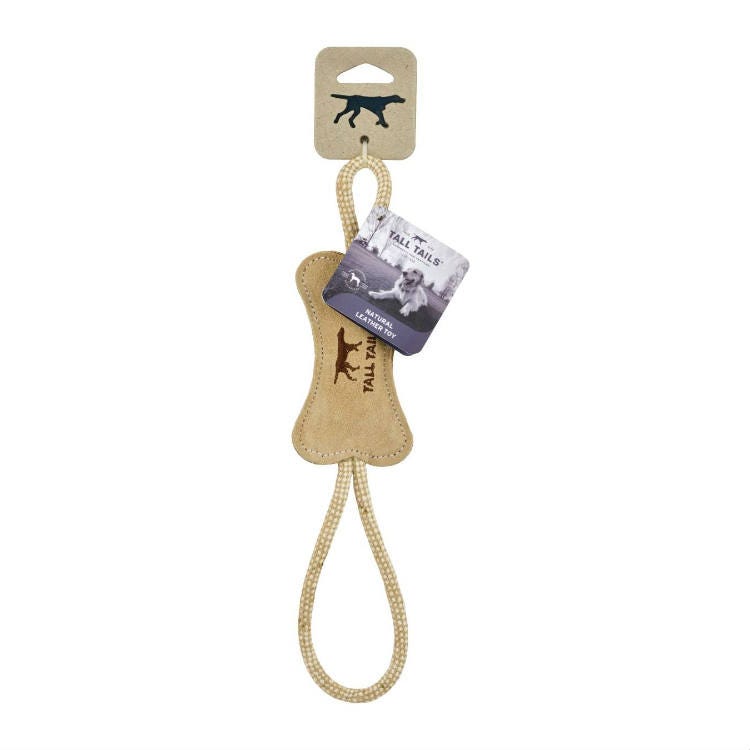 Leather tug toys for dogs discount
