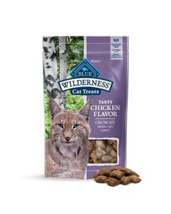 Blue Wilderness Crunchy Cat Treats - Chicken Flavour 