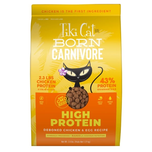High protein cat kibble shop
