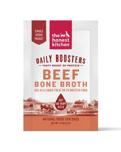 The Honest Kitchen Daily Boosters - Beef Bone Broth Single Serve