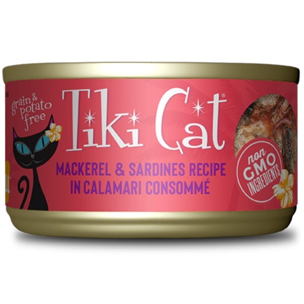 Tiki Cat Wet Cat Food Makaha Grill Mackerel Sardines Buy at