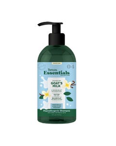 TropiClean Essentials Goat&#039;s Milk Hypoallergenic Shampoo for Pets