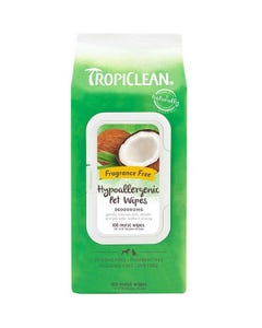 Tropiclean Hypoallergenic Wipes for Pets
