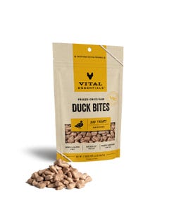 Vital Essentials Freeze Dried Vital Dog Treats - Duck Nibs