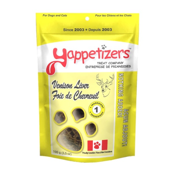 Deer liver dog treats 2025