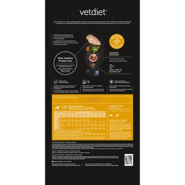 Vet diet puppy food outlet